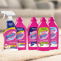 Средство для чистки ковров 450 мл, VANISH (Ваниш) "3 в 1"