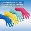 Перчатки МНОГОРАЗОВЫЕ виниловые ЖЕЛТЫЕ усиленные ГИПОАЛЛЕРГЕННЫЕ, ТР ТС, PROFESSIONAL, размер 8-9, L (большой), вес 90 г, ADM, 31161