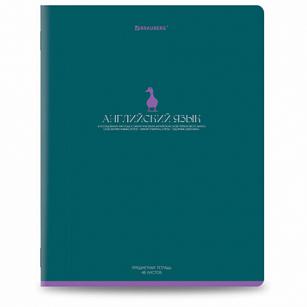 Тетради предметные, КОМПЛЕКТ 13 ПРЕДМЕТОВ, 48 л., матовая ламинация, BRAUBERG "MONOCOLOR", 405175