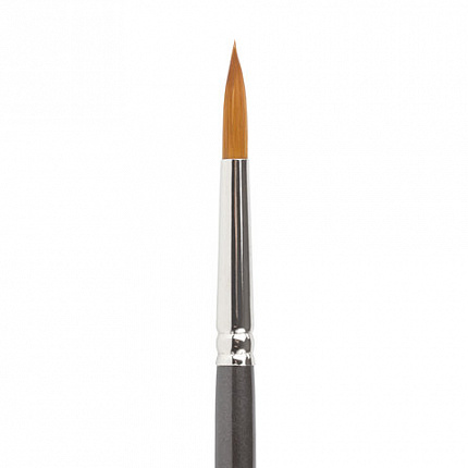 Кисть художественная проф. BRAUBERG ART CLASSIC, синтетика мягкая под колонок, кругл, № 5, кор руч, 200690