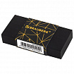 Ластик BRAUBERG "GOLDEN BLACK", 50х24х10 мм, прямоугольный, картонный держатель, экологичный ПВХ, ассорти, 272728