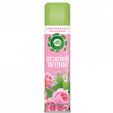 Освежитель воздуха аэрозольный 290 мл, AIRWICK "Мальдивские мечты" - "Тропические цветы и Пачули", 93046, 3094491