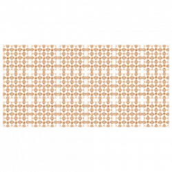 Коврик для ванны противоскользящий износостойкий 80х40 см, "Кофейные зерна", ПП + ТПЭ, PRIMILA (ПРИМИЛА), 700386