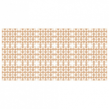 Коврик для ванны противоскользящий износостойкий 80х40 см, "Кофейные зерна", ПП + ТПЭ, PRIMILA (ПРИМИЛА), 700386