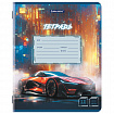 Тетрадь 12 л. BRAUBERG клетка, обложка картон, SPORT CARS, 107778