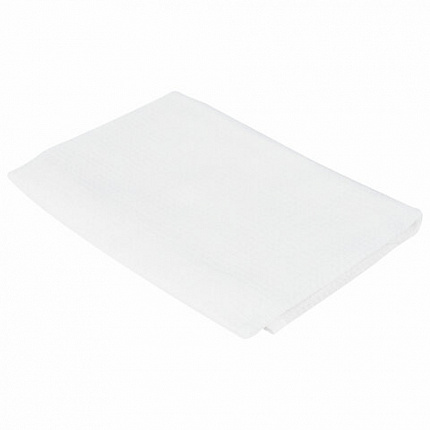 Салфетки ВАФЕЛЬНЫЕ отбеленные, 40х80 см, плотность 120 г/м2, КОМПЛЕКТ 50 шт., бюджет LAIMA, 604757