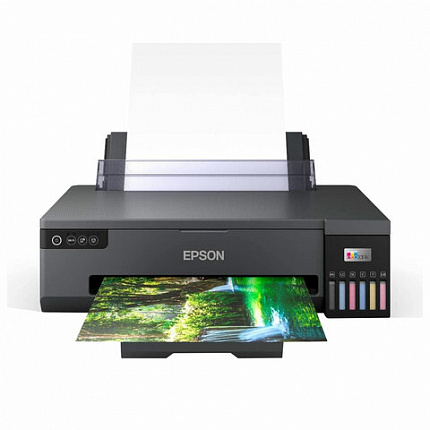 Принтер струйный EPSON L18050 А3+, 22 стр./мин, 5760x1440, печать на CD/DVD, Wi-Fi, СНПЧ, C11CK38403