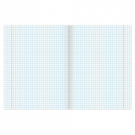 Тетрадь А5, 48 л., BRAUBERG, скоба, клетка, обложка картон, МОНОХРОМ 2, 402043