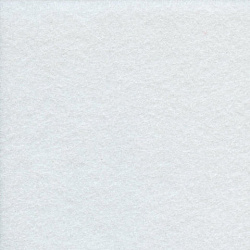 Цветной фетр МЯГКИЙ 500х700 мм, 2 мм, плотность 170 г/м2, рулон, снежно-белый, ОСТРОВ СОКРОВИЩ, 660635