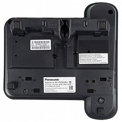 Телефон PANASONIC KX-TS2352RUB, черный, память 3 номера, повторный набор, тональный / импульсный режим, индикатор вызова