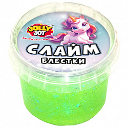 Слайм МИКС, 100 г, АССОРТИ, 8 видов, JOLLY JOT (ДЖОЛЛИ ДЖОТ), 667321