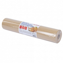 Бумага для выпечки силиконизированная, пергамент 38 см х 100 м, цвет коричневый, LAIMA, CH, 609587