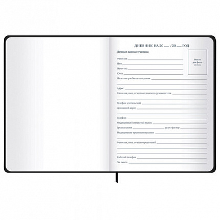 Дневник 1-11 класс 48 л., твердый, BRAUBERG, матовая ламинация, резинка, закладка-ляссе, с подсказом, "Элементы", 107242