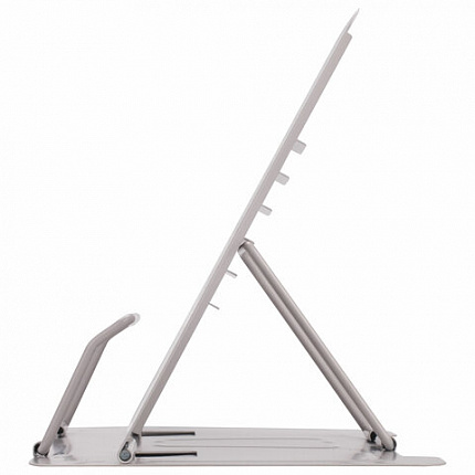 Подставка для книг и учебников ЮНЛАНДИЯ "Flower girl", регулируемый угол наклона, металл, 237578