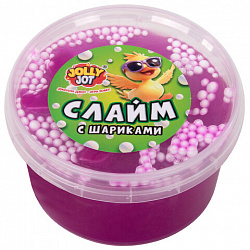 Слайм МИКС, 200 г, АССОРТИ, 3 вида, JOLLY JOT (ДЖОЛЛИ ДЖОТ), 667322