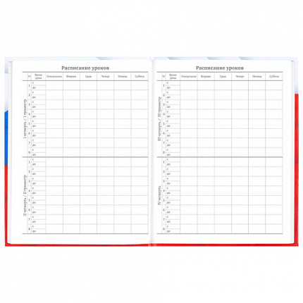 Дневник 5-11 класс 48 л., твердый, BRAUBERG, глянцевая ламинация, с подсказом, "Герб", 106625