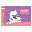 Альбом для рисования А4 32 л., спираль, обл. картон, HATBER, 198х300 мм, "Приключения кота Пирожка" (5 вид), 079775, 32А4Всп