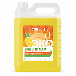 Средство для мытья посуды в посудомоечных машинах 5 л, SYNERGETIC, биоразлагаемое, ЭКО, 95