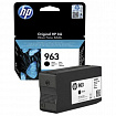 Картридж струйный HP (3JA26AE) для HP OfficeJet Pro 9010/9013/9020/9023, №963 черный, ресурс 1000 страниц