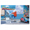 Альбом для рисования А4 20 л., скоба, обложка офсет, HATBER ECO, 205х290 мм, "Фристайл (5 видов)", 088289, 20А4C