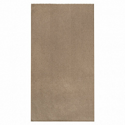 Крафт-пакет бумажный 18х12х29 см, КОМПЛЕКТ 100 шт., плотность 90 г/м2, LAIMA ECO CRAFT, 609683