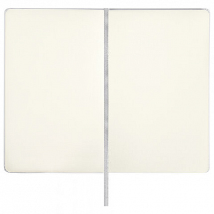 Скетчбук, слоновая кость 140 г/м2 130х210 мм, 80 л., КОЖЗАМ, резинка, BRAUBERG ART CLASSIC, белый, 113192