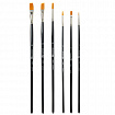 Кисти художественные набор 6 шт., синтетика, BRAUBERG ART CLASSIC, 200959