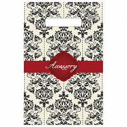 Пакет с вырубной ручкой ПВД, 30х20 см, "Аксессуар", 30 мкм, н00077246