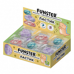Ластик фигурный FUNSTER (ФАНСТЕР) "ПАЛЕОНТОЛОГ", цвета ассорти, пакет, 274017