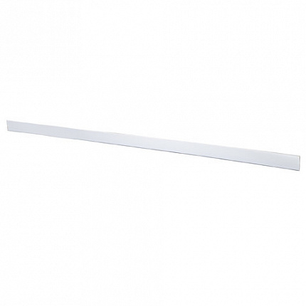 Ценникодержатели полочные самоклеящиеся белые 1250 мм, КОМПЛЕКТ 10 шт., DBR39, 197300