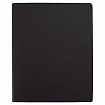Папка с металлическим пружинным скоросшивателем BRAUBERG, картон/ПВХ, 35 мм, черная, до 290 листов, 228337