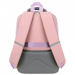 Рюкзак SNOOBAG (СНУБЭГ) PROACTIVE, 2 отделения, 7 карманов, Delicate, сиреневый, 40х29х17 см, 274446