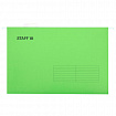 Подвесные папки A4/Foolscap (404х240 мм) до 80 л., КОМПЛЕКТ 10 шт., зеленые, картон, STAFF, 270934
