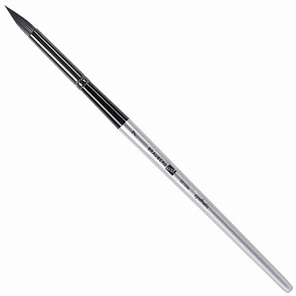 Кисти художественные набор 23 шт синтетика с мастихином в пенале, BRAUBERG ART DEBUT,