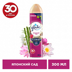 Освежитель воздуха аэрозольный 300 мл, GLADE "Японский сад"