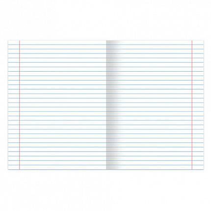 Тетрадь А5 96 л. BRAUBERG скоба, линия, обложка картон, "Natural" (микс в спайке), 404440