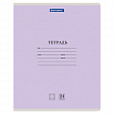 Тетрадь 24 л. BRAUBERG КЛАССИКА NEW клетка, обложка картон, АССОРТИ (5 видов), 105702