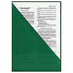 Папка-уголок жесткая, непрозрачная (тонированная), А4, BRAUBERG UNIVERSAL, зеленая, 0,18 мм, 273057