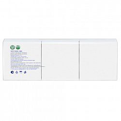Салфетки бумажные 500 шт., 23х23 см, PROtissue COMFORT, "Big Pack", белые, КОМПЛЕКТ 10 пачек, С211