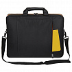 Сумка портфель BRAUBERG OFFICE с отделением для ноутбука 17,3", черная, 34х44х6 см, 270826