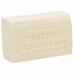 Мыло туалетное 200 г, КМЗ, ЭКОНОМ, без упаковки, ш/к транспортной упаковки 91891