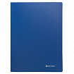 Папка 80 вкладышей BRAUBERG "Office", синяя, 0,8 мм, 222638