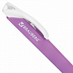 Ластик выдвижной + 2 сменных ластика BRAUBERG "TRIOS", 124х12х12 мм, лавандовый корпус, 272691