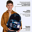 Ранец BRAUBERG FIT, 2 отделения, "Супермашина", 38х27х14 см, 272024