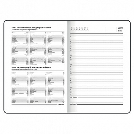 Ежедневник недатированный с резинкой А5 (145х203 мм), BRAUBERG, твердый, фольга, 128 л., "Pomegranate", 114562