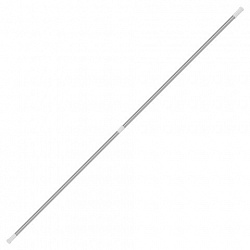 Карниз штанга для ванной телескопический 140-260 см, нержавеющая сталь, PRIMILA (ПРИМИЛА), 700109