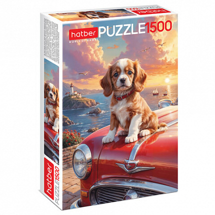 Пазл картонный 1500 элементов АССОРТИ, 670х480 мм, HATBER