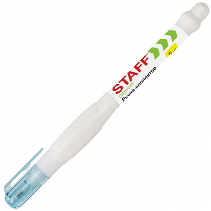 Ручка-корректор STAFF "EVERYDAY", 5 мл, металлический наконечник, круглый корпус, 227567