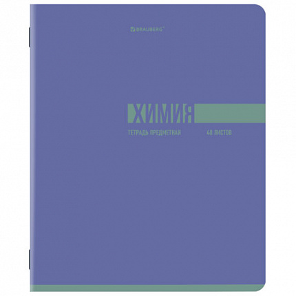 Тетради предметные, КОМПЛЕКТ 12 ПРЕДМЕТОВ, 48 л., обложка картон, BRAUBERG "VIBE", 405163