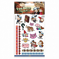 Наклейки-тату переводные АССОРТИ, ЦВЕТНЫЕ, 11х20 см, PRIORITY